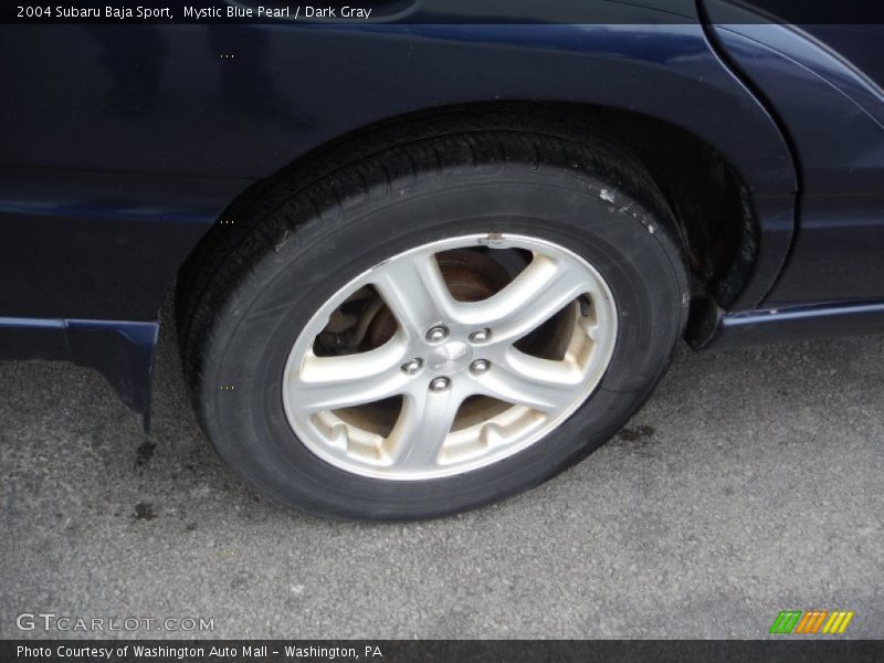 Mystic Blue Pearl / Dark Gray 2004 Subaru Baja Sport