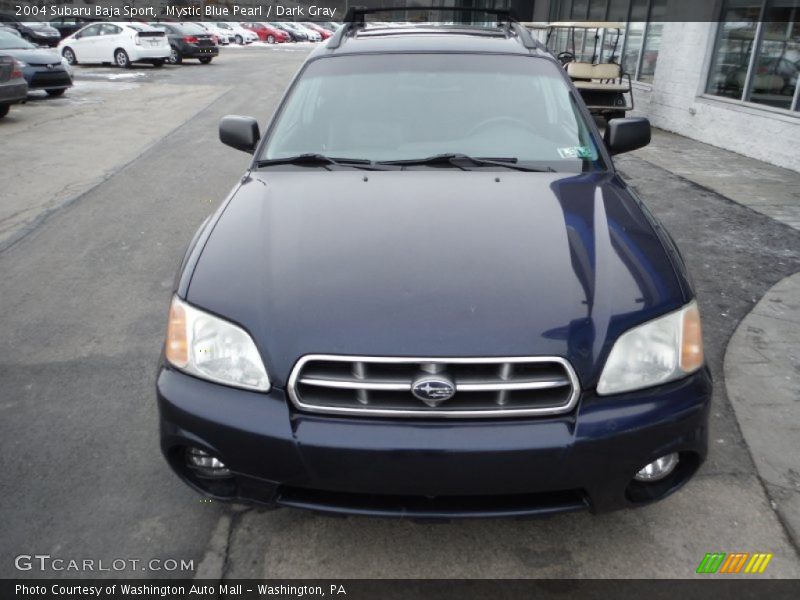 Mystic Blue Pearl / Dark Gray 2004 Subaru Baja Sport