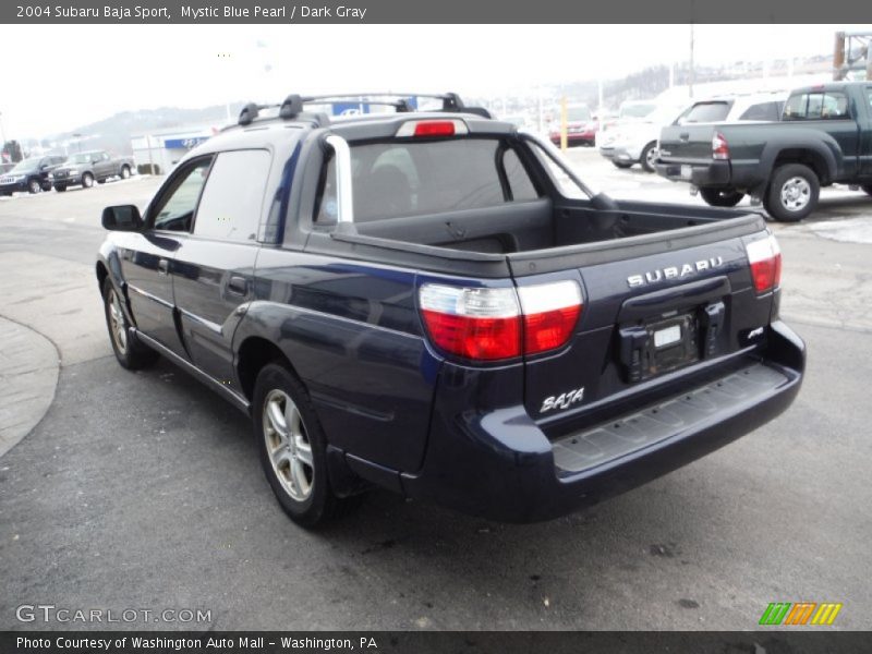 Mystic Blue Pearl / Dark Gray 2004 Subaru Baja Sport