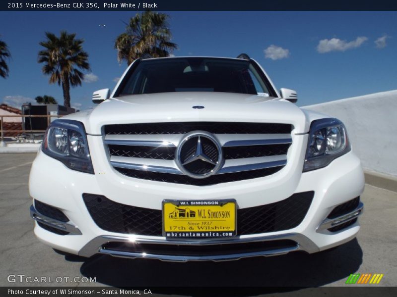 Polar White / Black 2015 Mercedes-Benz GLK 350