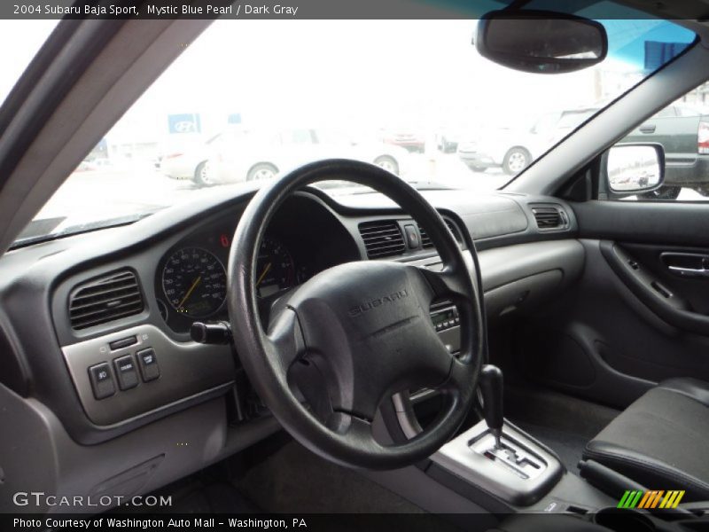 Mystic Blue Pearl / Dark Gray 2004 Subaru Baja Sport