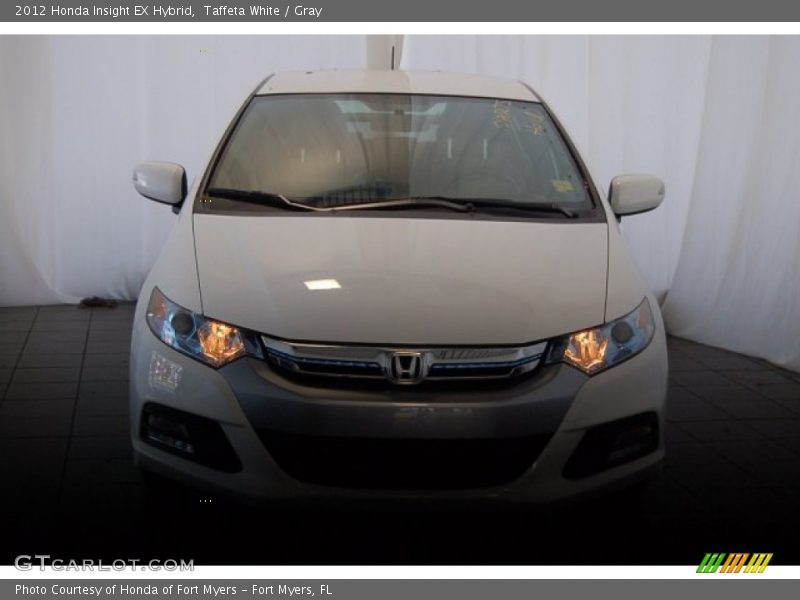 Taffeta White / Gray 2012 Honda Insight EX Hybrid