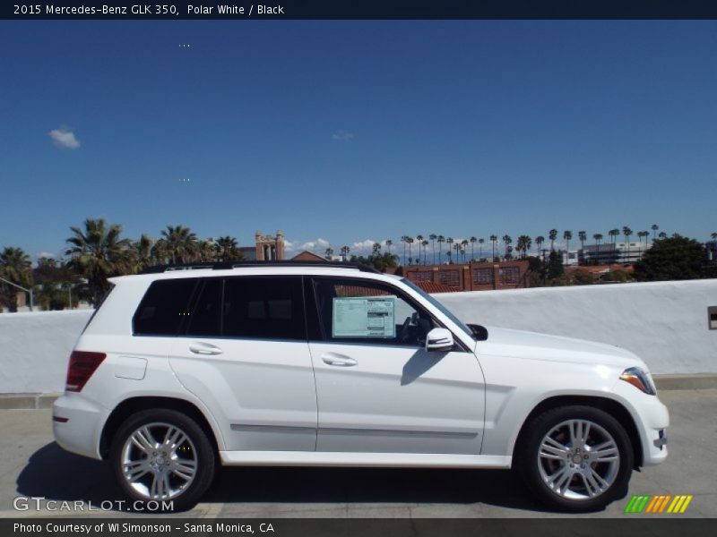 Polar White / Black 2015 Mercedes-Benz GLK 350