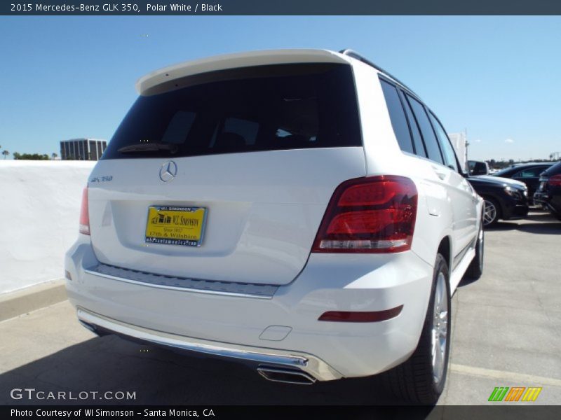 Polar White / Black 2015 Mercedes-Benz GLK 350