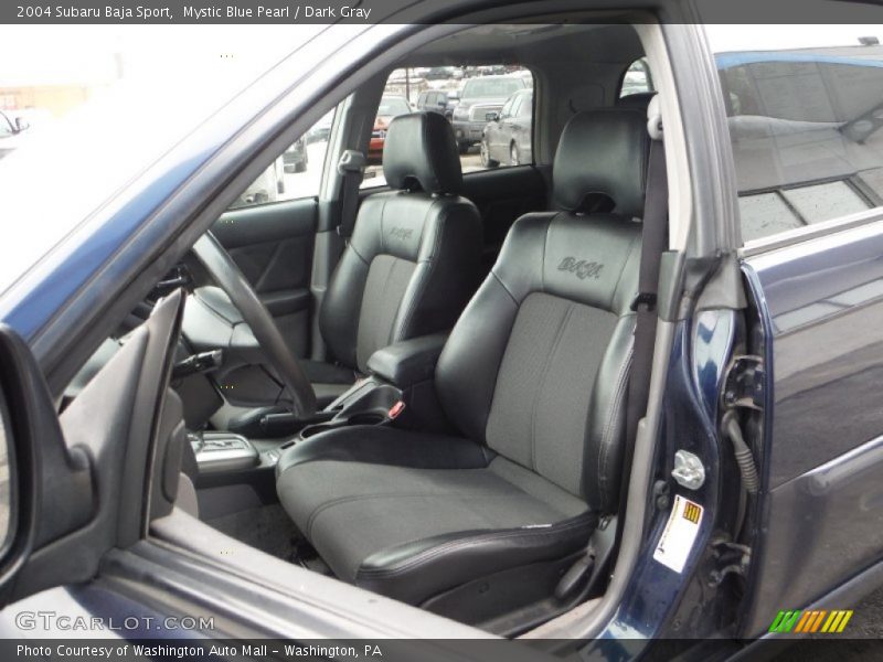 Front Seat of 2004 Baja Sport