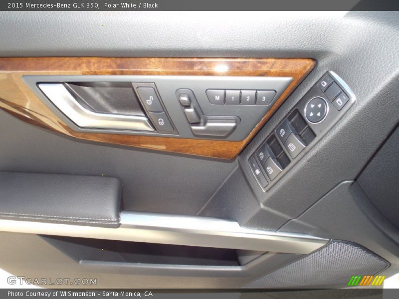 Polar White / Black 2015 Mercedes-Benz GLK 350