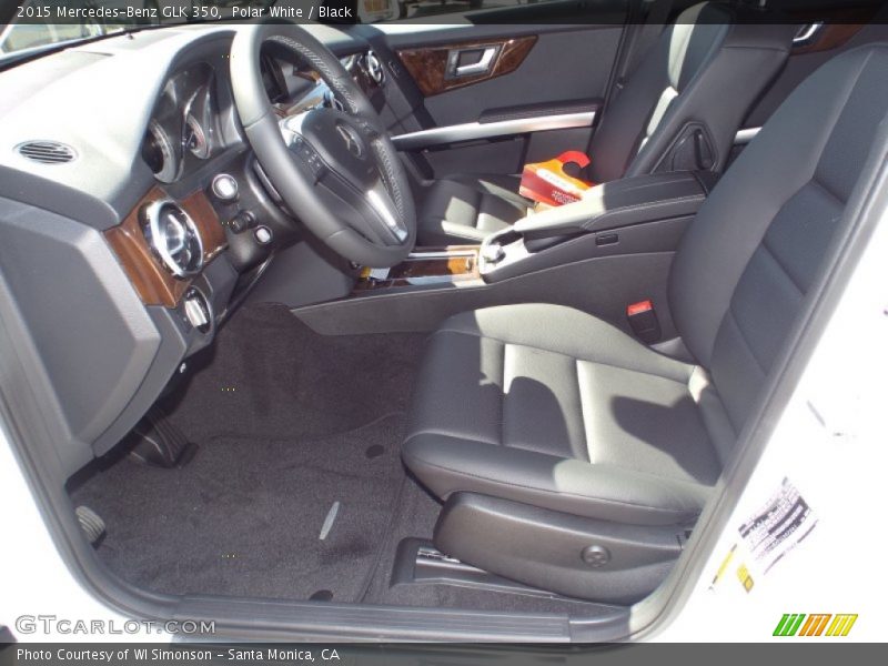 Polar White / Black 2015 Mercedes-Benz GLK 350