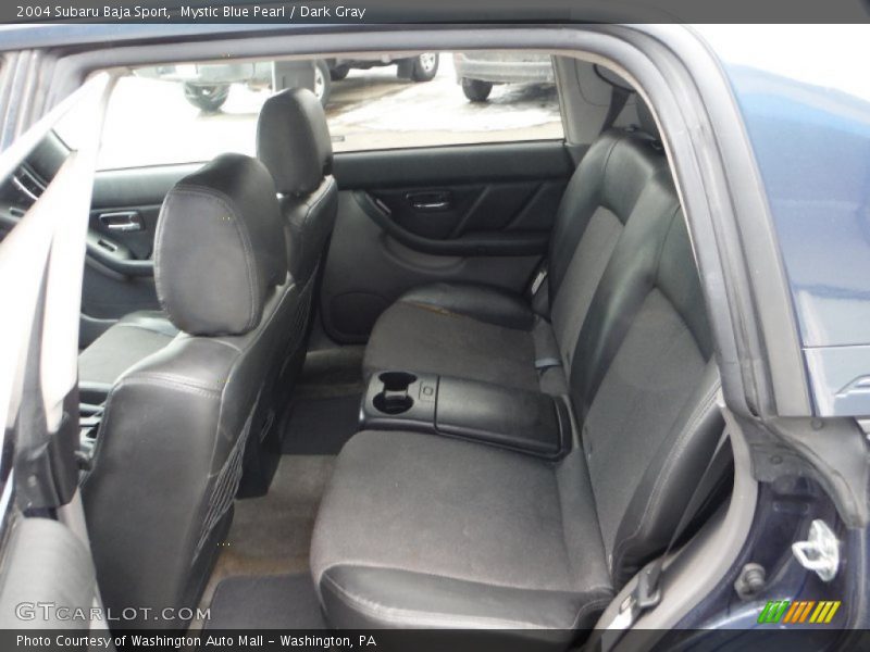 Rear Seat of 2004 Baja Sport