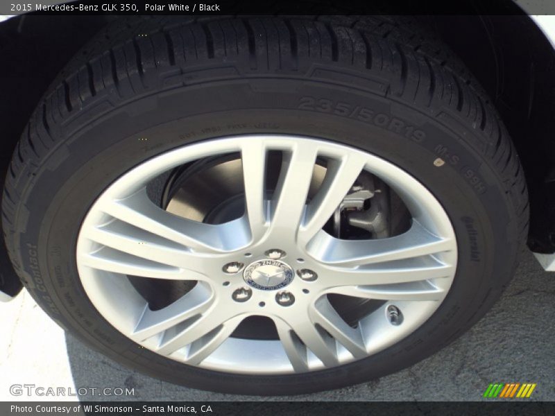 Polar White / Black 2015 Mercedes-Benz GLK 350