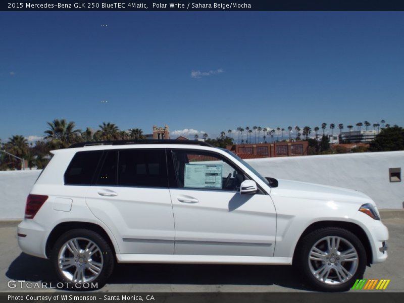 Polar White / Sahara Beige/Mocha 2015 Mercedes-Benz GLK 250 BlueTEC 4Matic