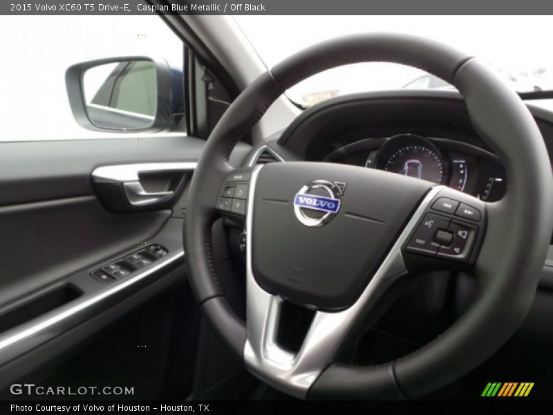 Caspian Blue Metallic / Off Black 2015 Volvo XC60 T5 Drive-E