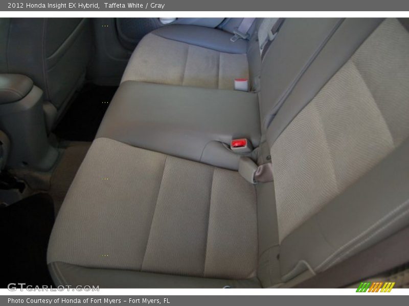Taffeta White / Gray 2012 Honda Insight EX Hybrid
