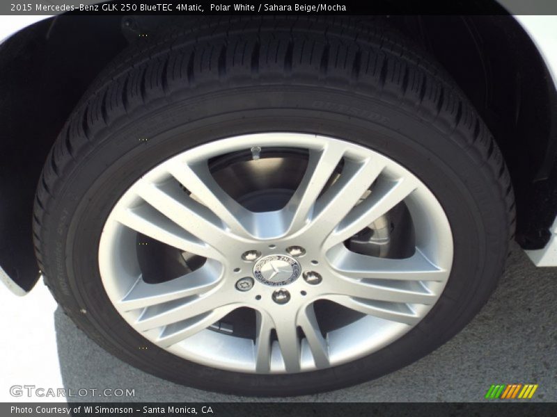 Polar White / Sahara Beige/Mocha 2015 Mercedes-Benz GLK 250 BlueTEC 4Matic