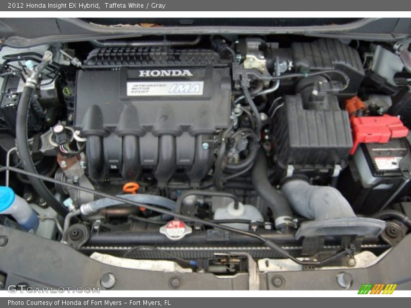 Taffeta White / Gray 2012 Honda Insight EX Hybrid
