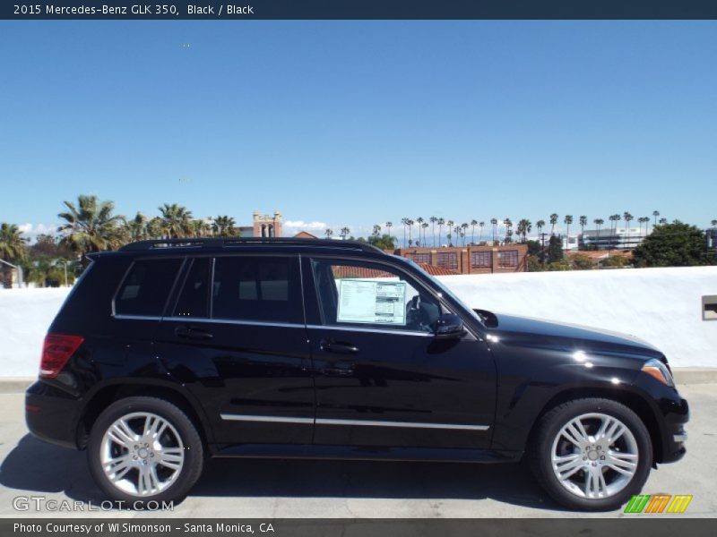 Black / Black 2015 Mercedes-Benz GLK 350