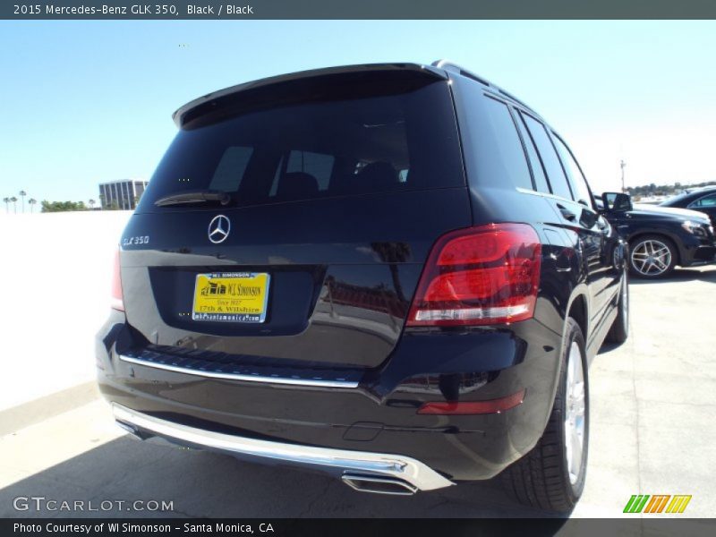 Black / Black 2015 Mercedes-Benz GLK 350