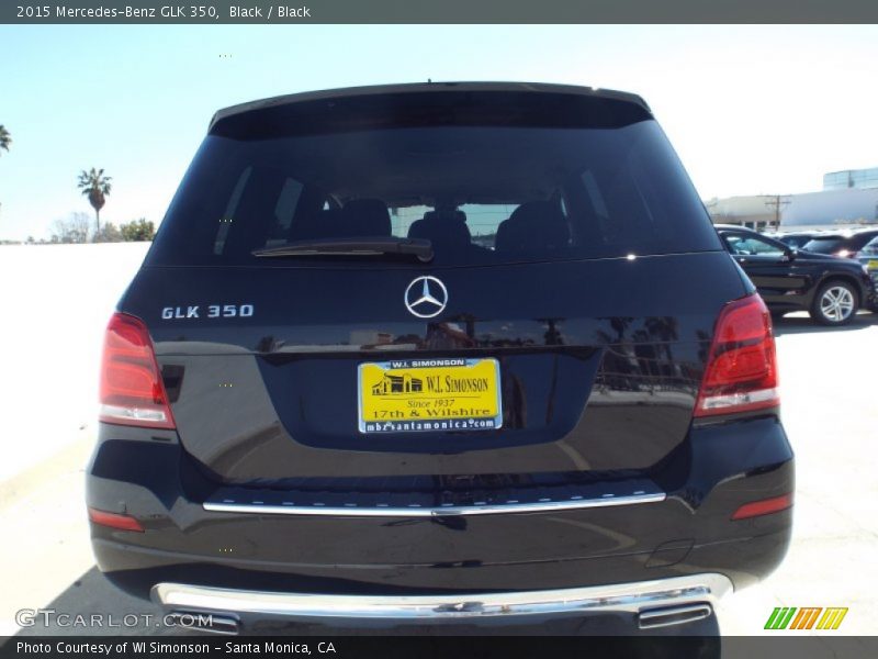 Black / Black 2015 Mercedes-Benz GLK 350