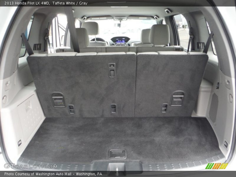 Taffeta White / Gray 2013 Honda Pilot LX 4WD