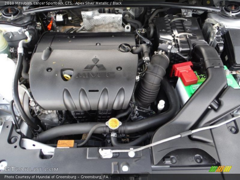  2010 Lancer Sportback GTS Engine - 2.4 Liter DOHC 16-Valve MIVEC 4 Cylinder