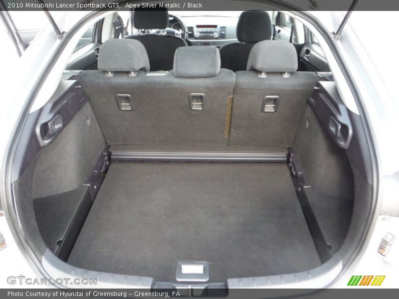  2010 Lancer Sportback GTS Trunk
