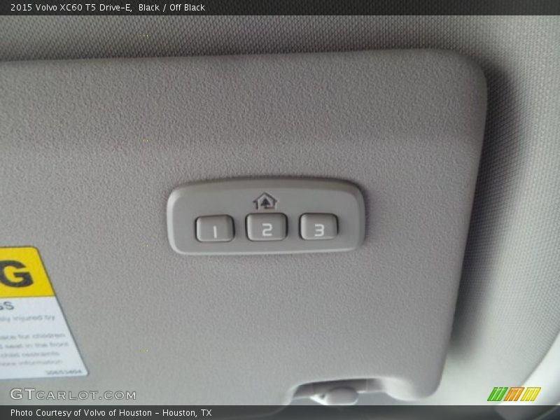 Black / Off Black 2015 Volvo XC60 T5 Drive-E