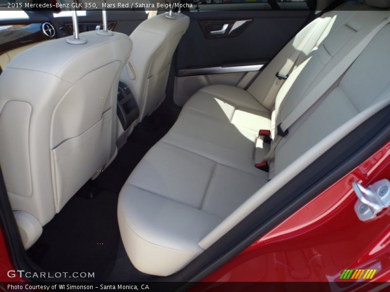 Mars Red / Sahara Beige/Mocha 2015 Mercedes-Benz GLK 350