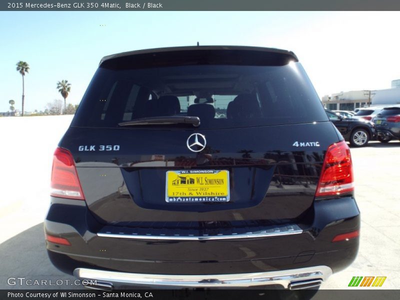 Black / Black 2015 Mercedes-Benz GLK 350 4Matic