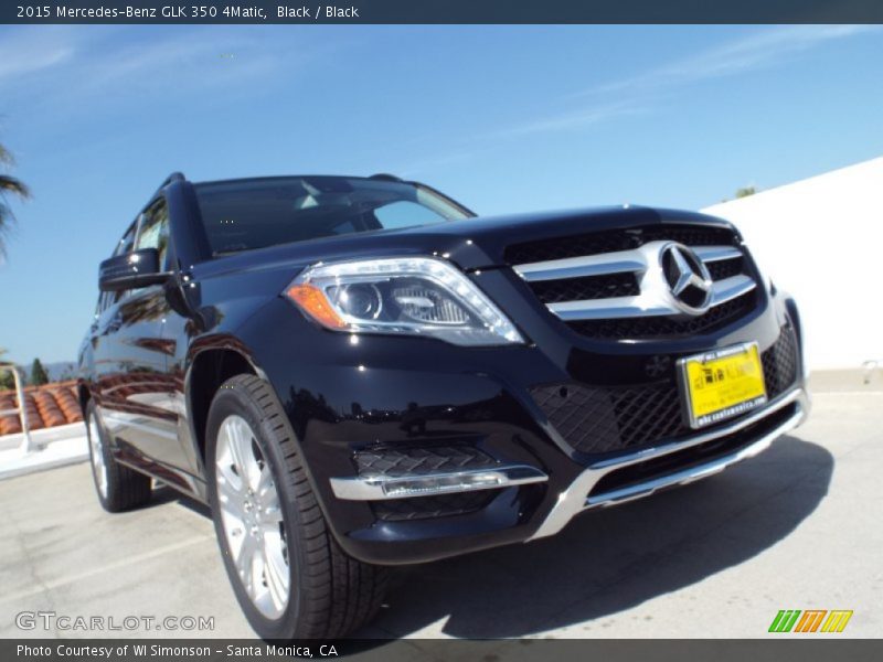 Black / Black 2015 Mercedes-Benz GLK 350 4Matic