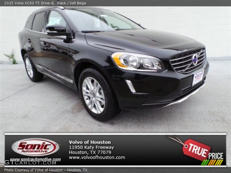 Black / Soft Beige 2015 Volvo XC60 T5 Drive-E