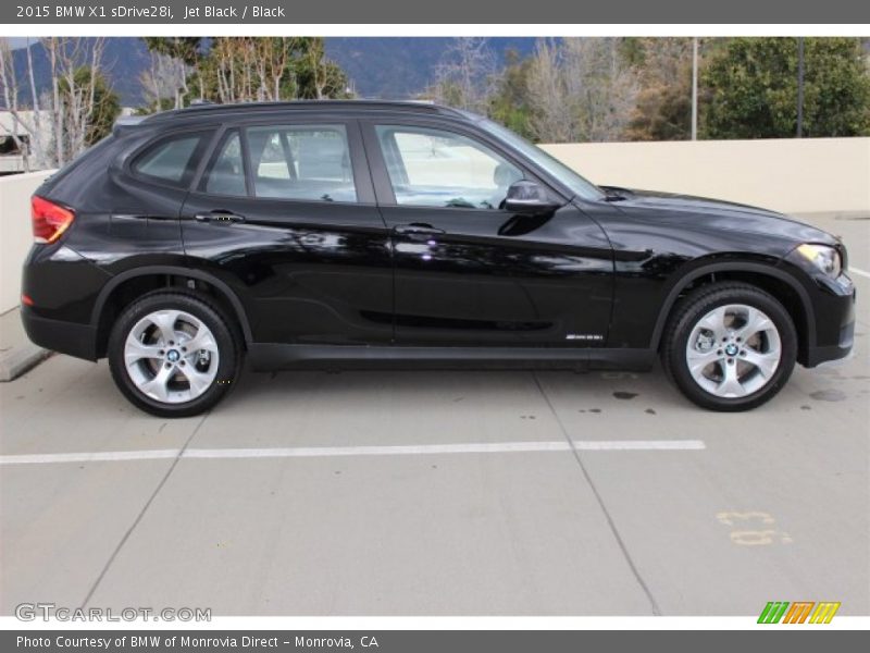 Jet Black / Black 2015 BMW X1 sDrive28i
