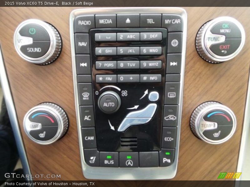 Black / Soft Beige 2015 Volvo XC60 T5 Drive-E