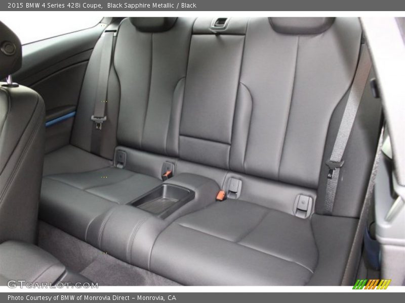 Rear Seat of 2015 4 Series 428i Coupe