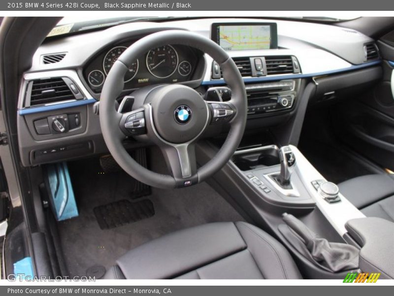 Black Interior - 2015 4 Series 428i Coupe 
