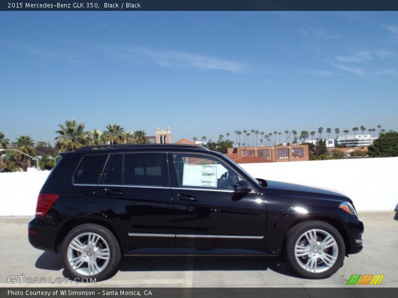 Black / Black 2015 Mercedes-Benz GLK 350