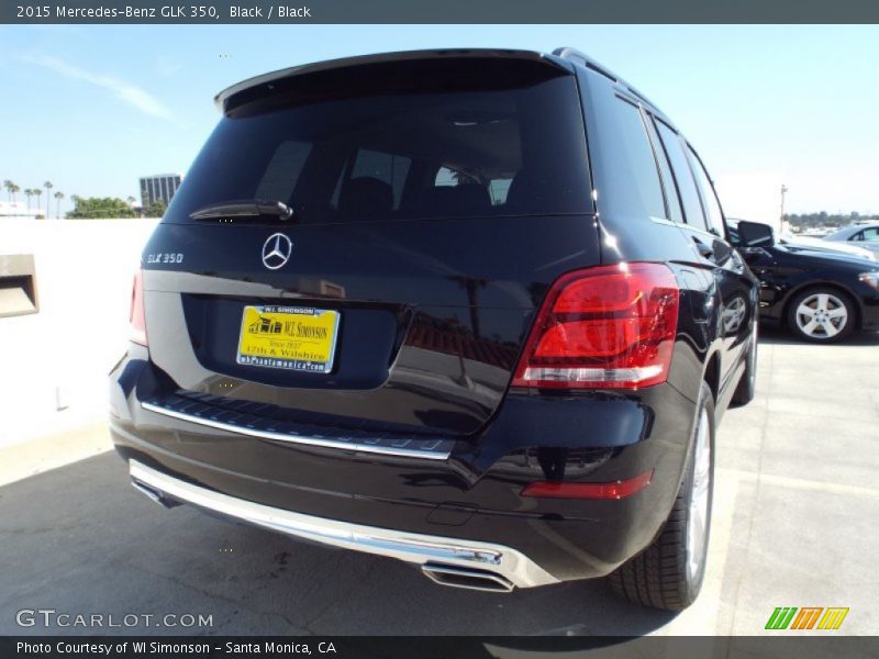Black / Black 2015 Mercedes-Benz GLK 350