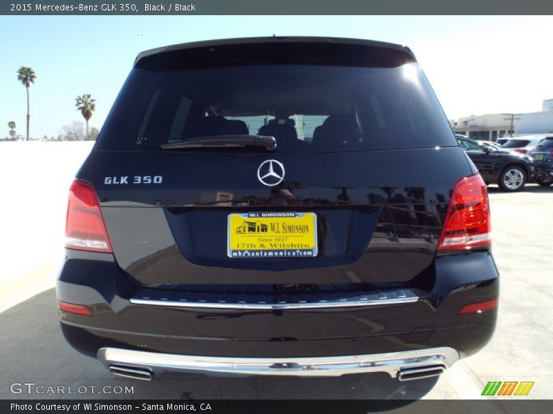 Black / Black 2015 Mercedes-Benz GLK 350