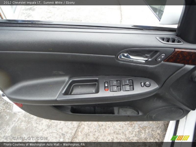 Summit White / Ebony 2012 Chevrolet Impala LT