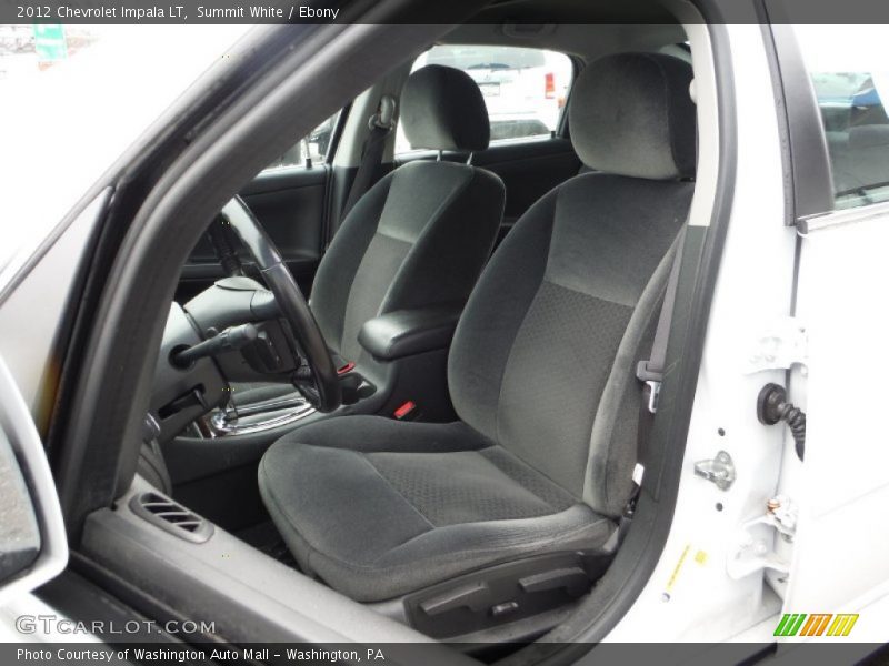 Summit White / Ebony 2012 Chevrolet Impala LT