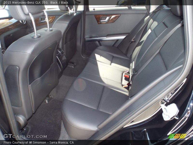 Black / Black 2015 Mercedes-Benz GLK 350