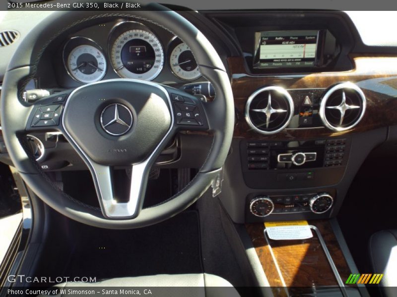 Black / Black 2015 Mercedes-Benz GLK 350