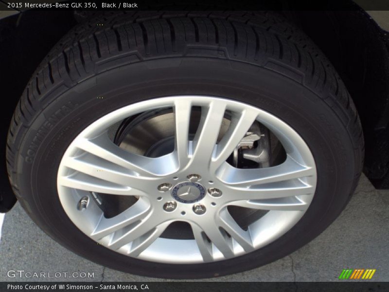 Black / Black 2015 Mercedes-Benz GLK 350