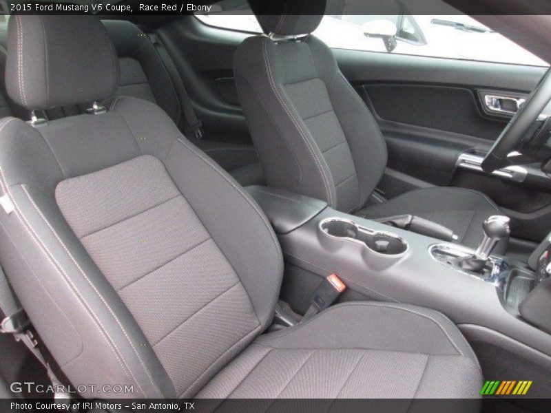 Race Red / Ebony 2015 Ford Mustang V6 Coupe