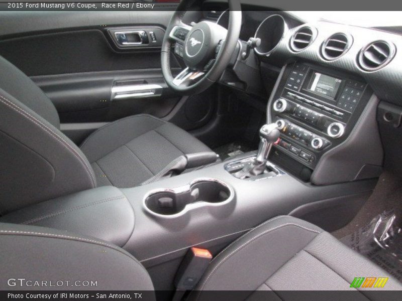 Race Red / Ebony 2015 Ford Mustang V6 Coupe