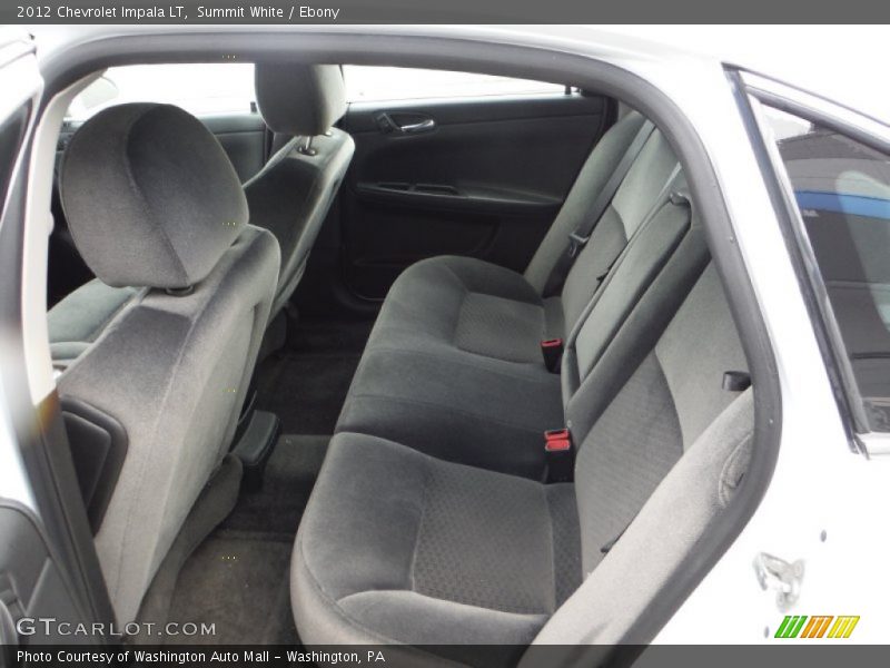 Summit White / Ebony 2012 Chevrolet Impala LT