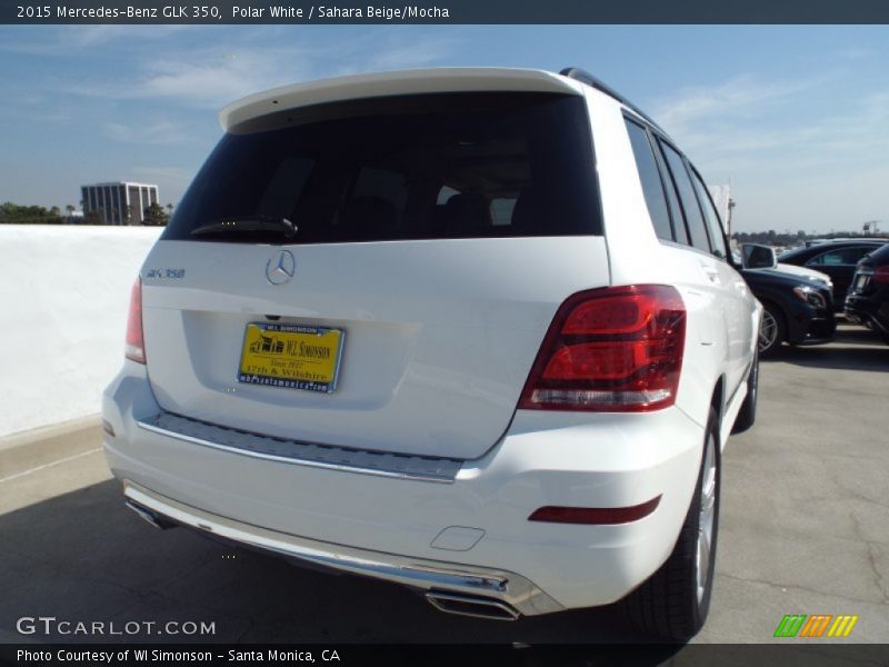 Polar White / Sahara Beige/Mocha 2015 Mercedes-Benz GLK 350