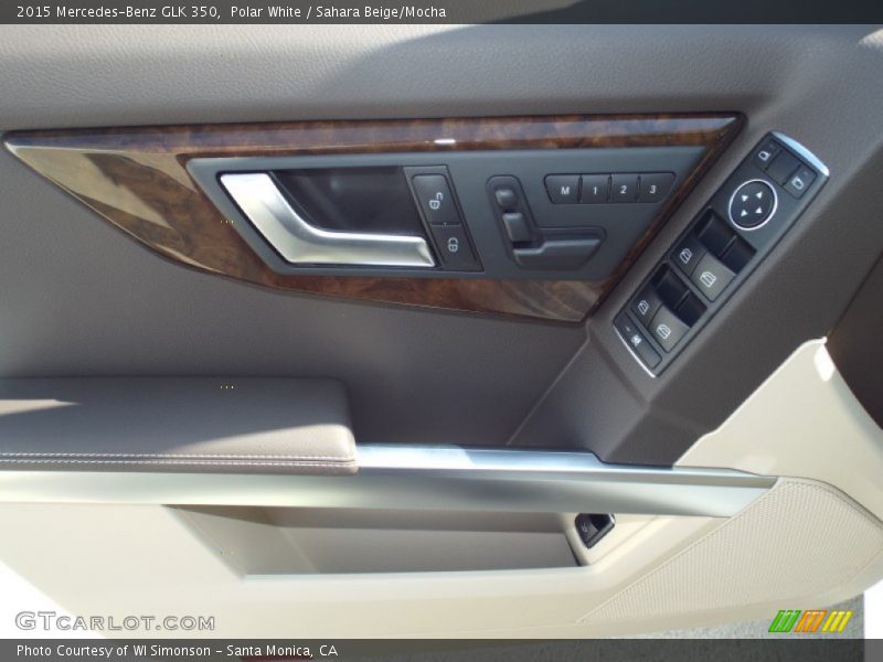 Polar White / Sahara Beige/Mocha 2015 Mercedes-Benz GLK 350