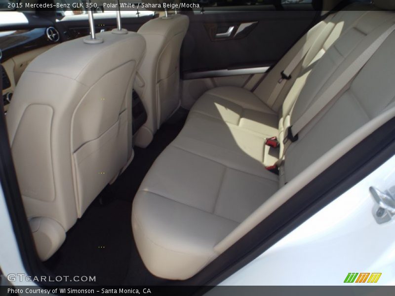 Polar White / Sahara Beige/Mocha 2015 Mercedes-Benz GLK 350