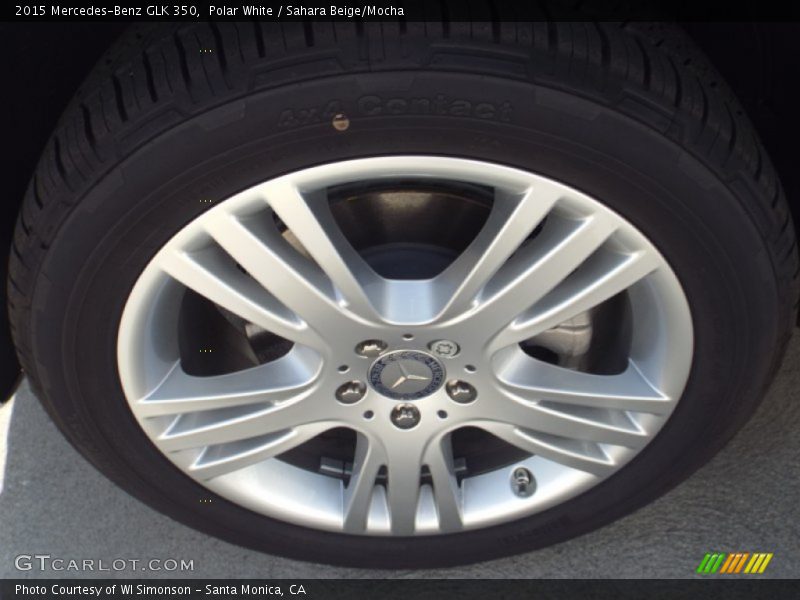 Polar White / Sahara Beige/Mocha 2015 Mercedes-Benz GLK 350