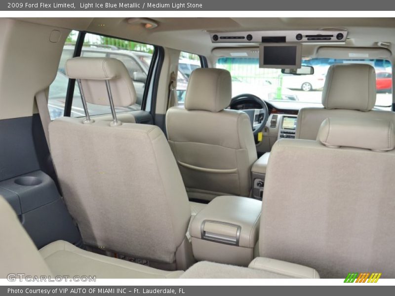 Light Ice Blue Metallic / Medium Light Stone 2009 Ford Flex Limited