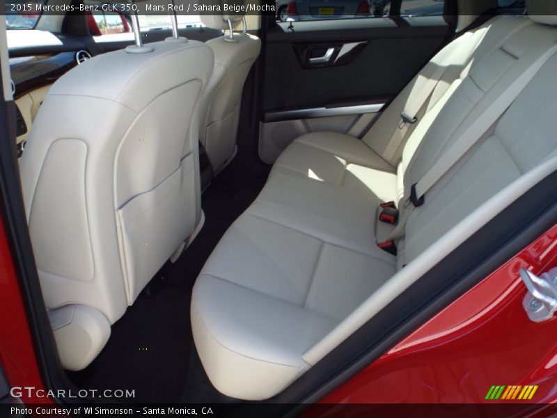 Mars Red / Sahara Beige/Mocha 2015 Mercedes-Benz GLK 350